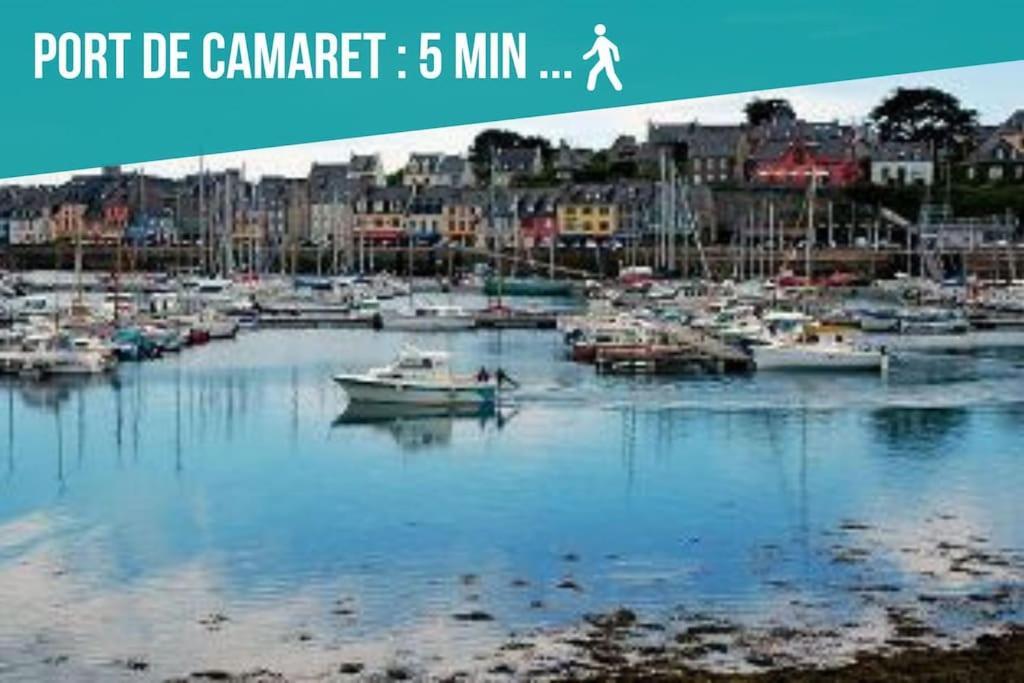 Vila Ti Rouz/Wifi/Port A Pieds Camaret-sur-Mer Exteriér fotografie